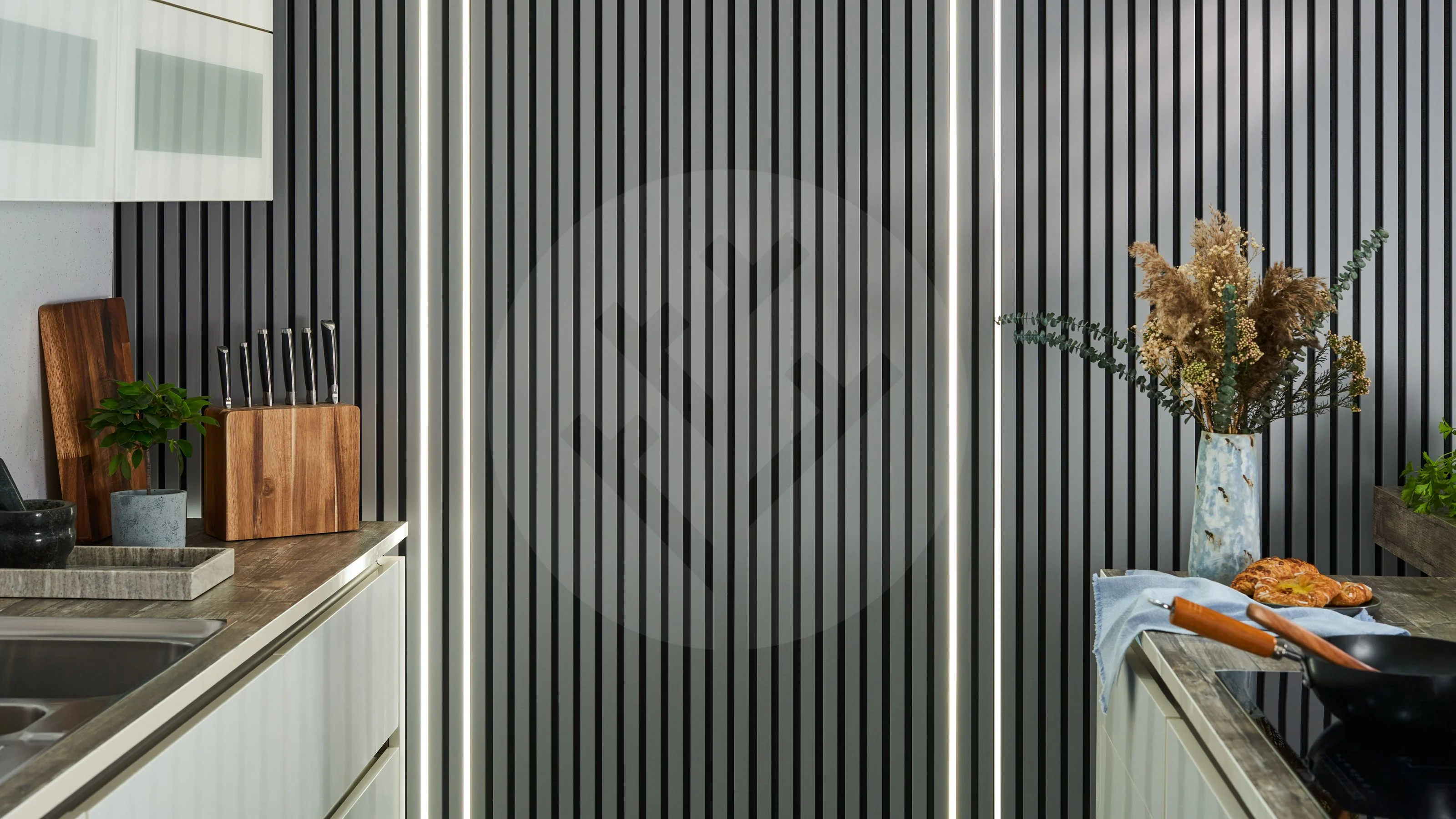 Acupanel® Contemporary Arctic Grey Wrapped Acoustic Wall Panels - Image 8