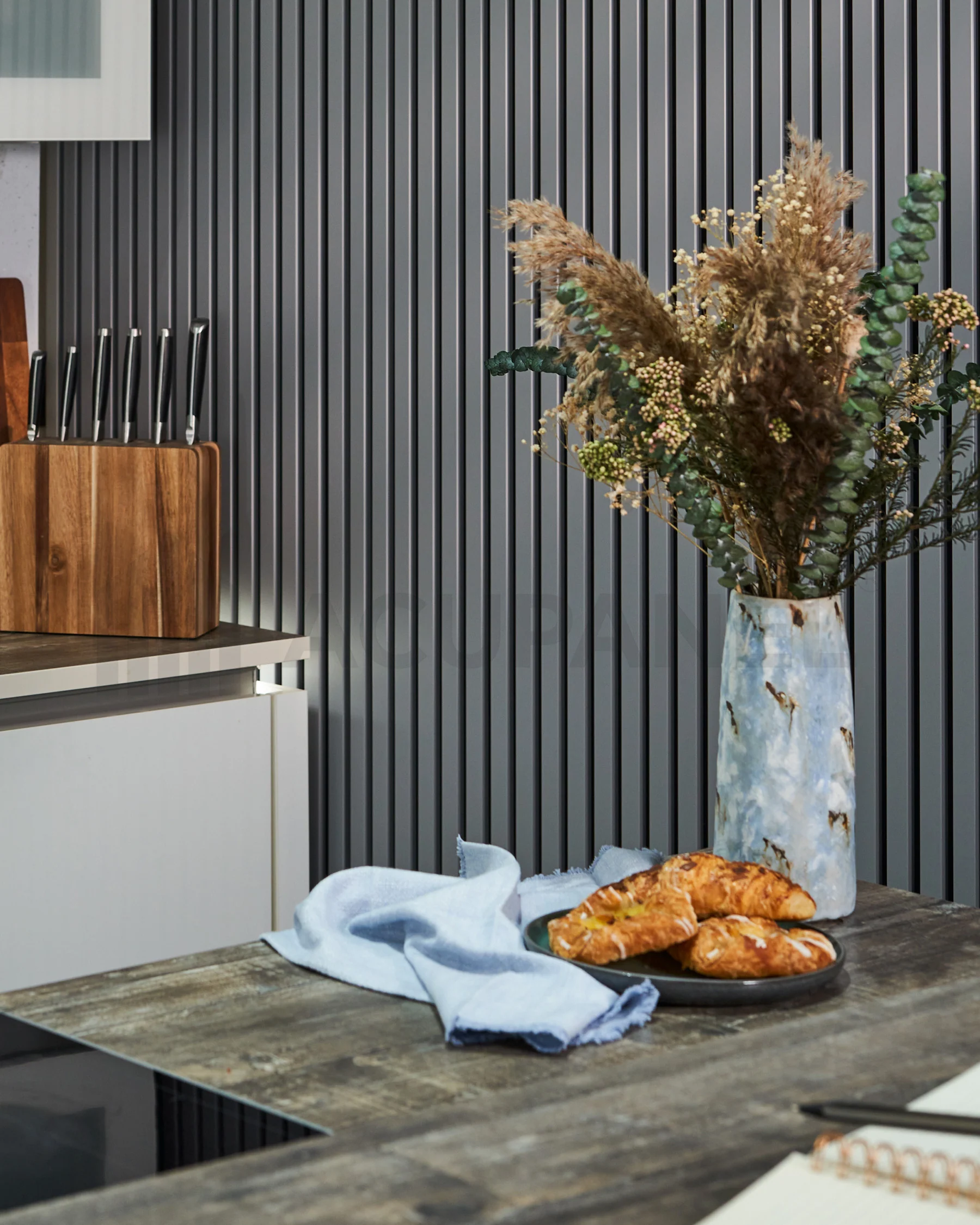 Acupanel® Contemporary Arctic Grey Wrapped Acoustic Wall Panels - Image 9