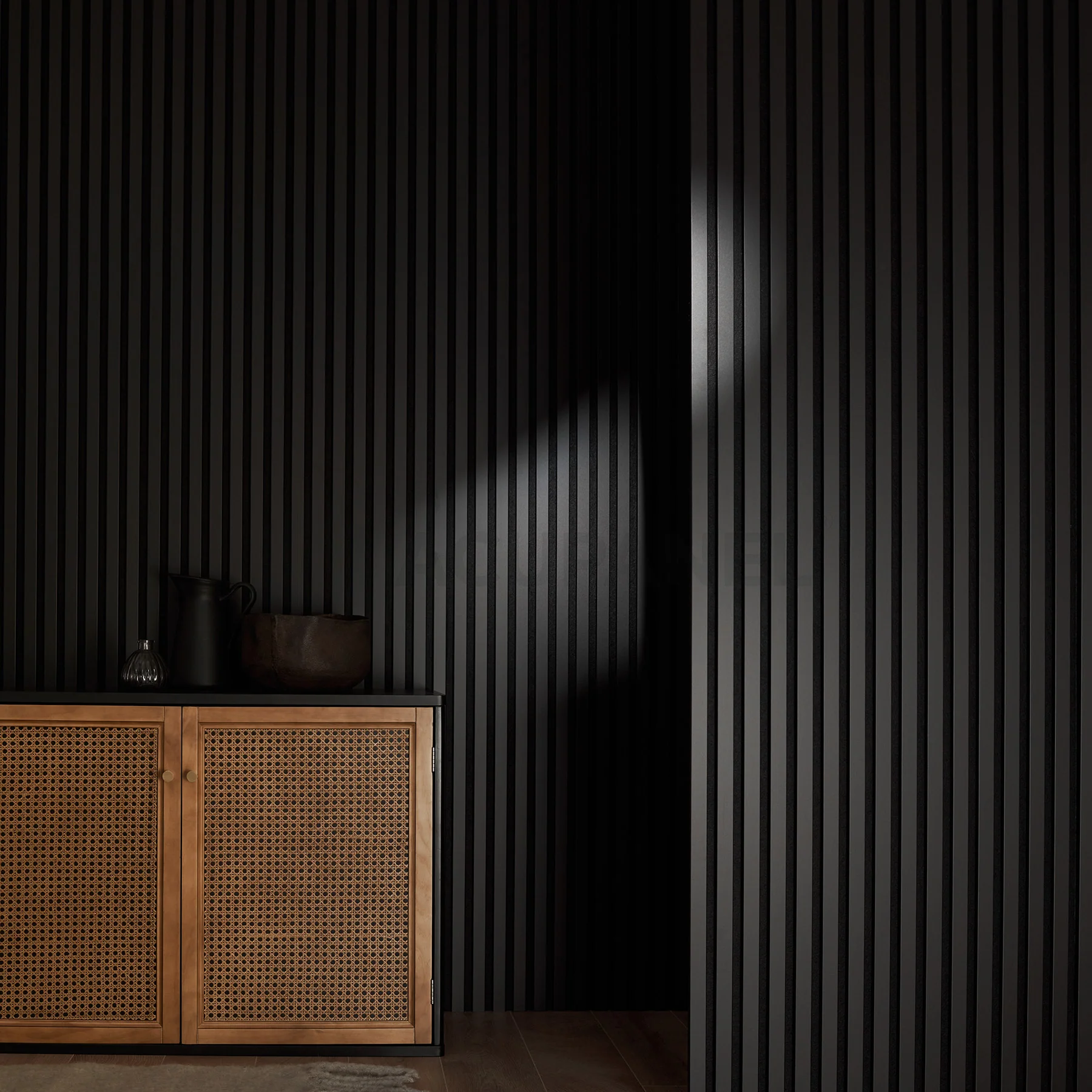 Acupanel® Contemporary Onyx Black Wrapped Acoustic Wall Panels - Image 11