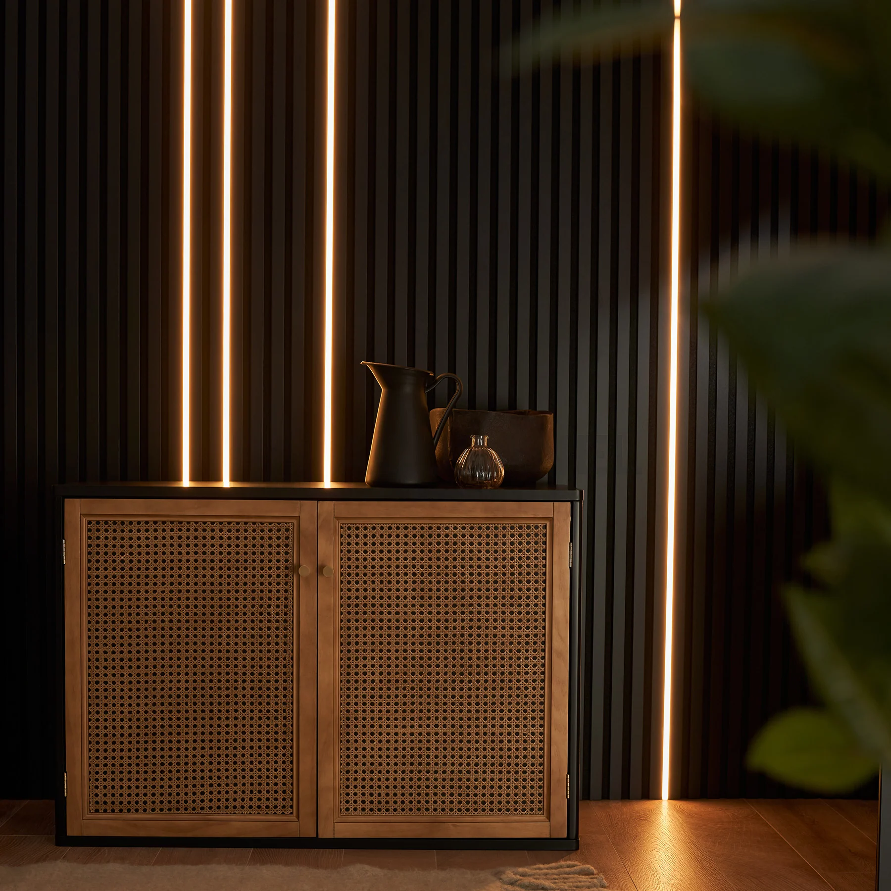 Acupanel® Contemporary Onyx Black Wrapped Acoustic Wall Panels - Image 12