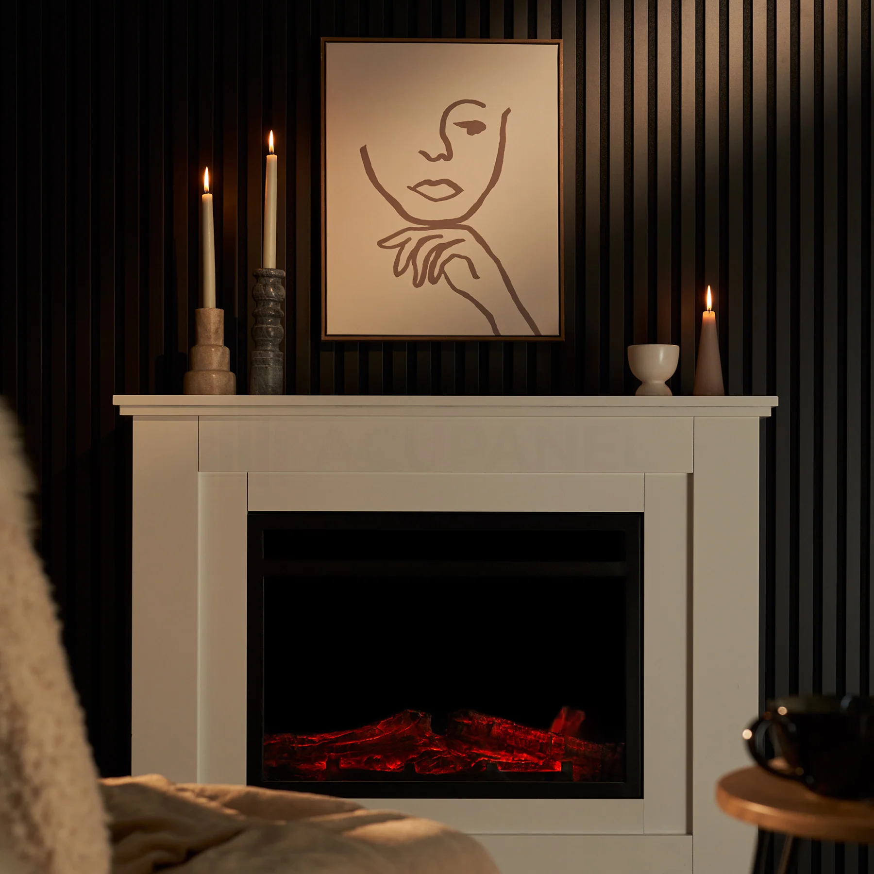 Acupanel® Contemporary Onyx Black Wrapped Acoustic Wall Panels - Image 13