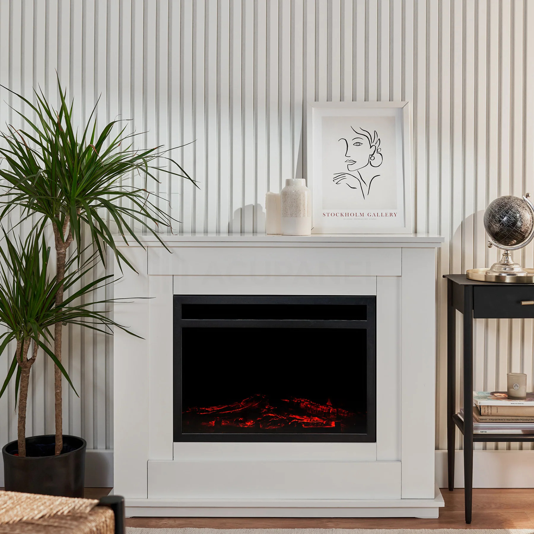 Acupanel® Contemporary White Wrapped Acoustic Wall Panels - Image 5