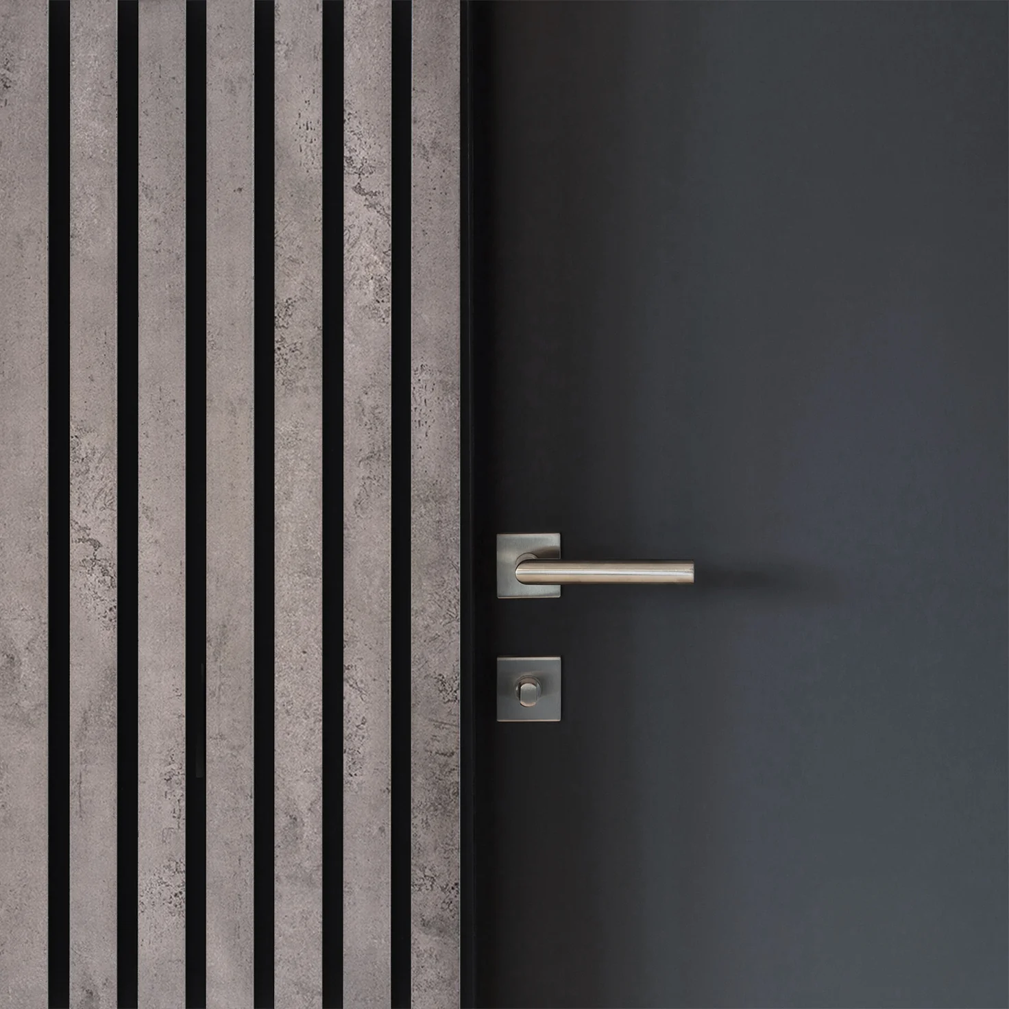 Acupanel® Colour Concrete Grey Acoustic Wall Panels - Image 3