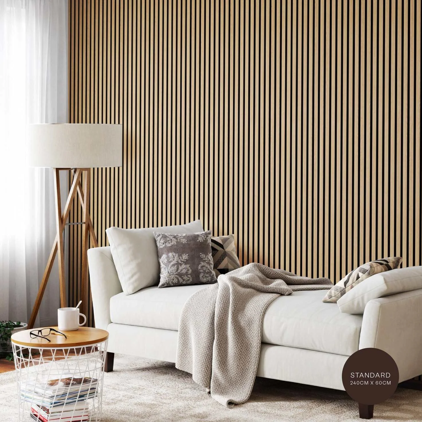 Acupanel® Contemporary Oak Acoustic Wood Wall Panels - Image 12