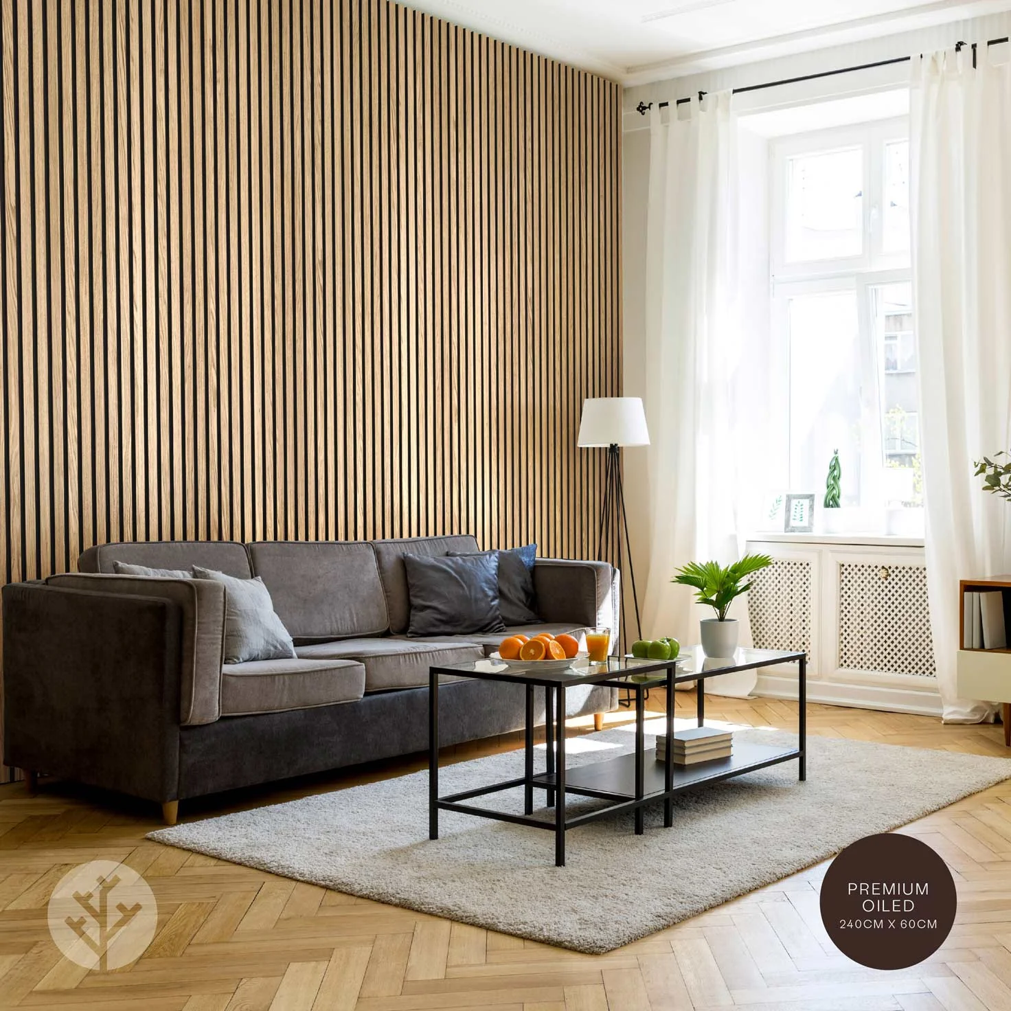 Acupanel® Contemporary Oak Acoustic Wood Wall Panels - Image 15