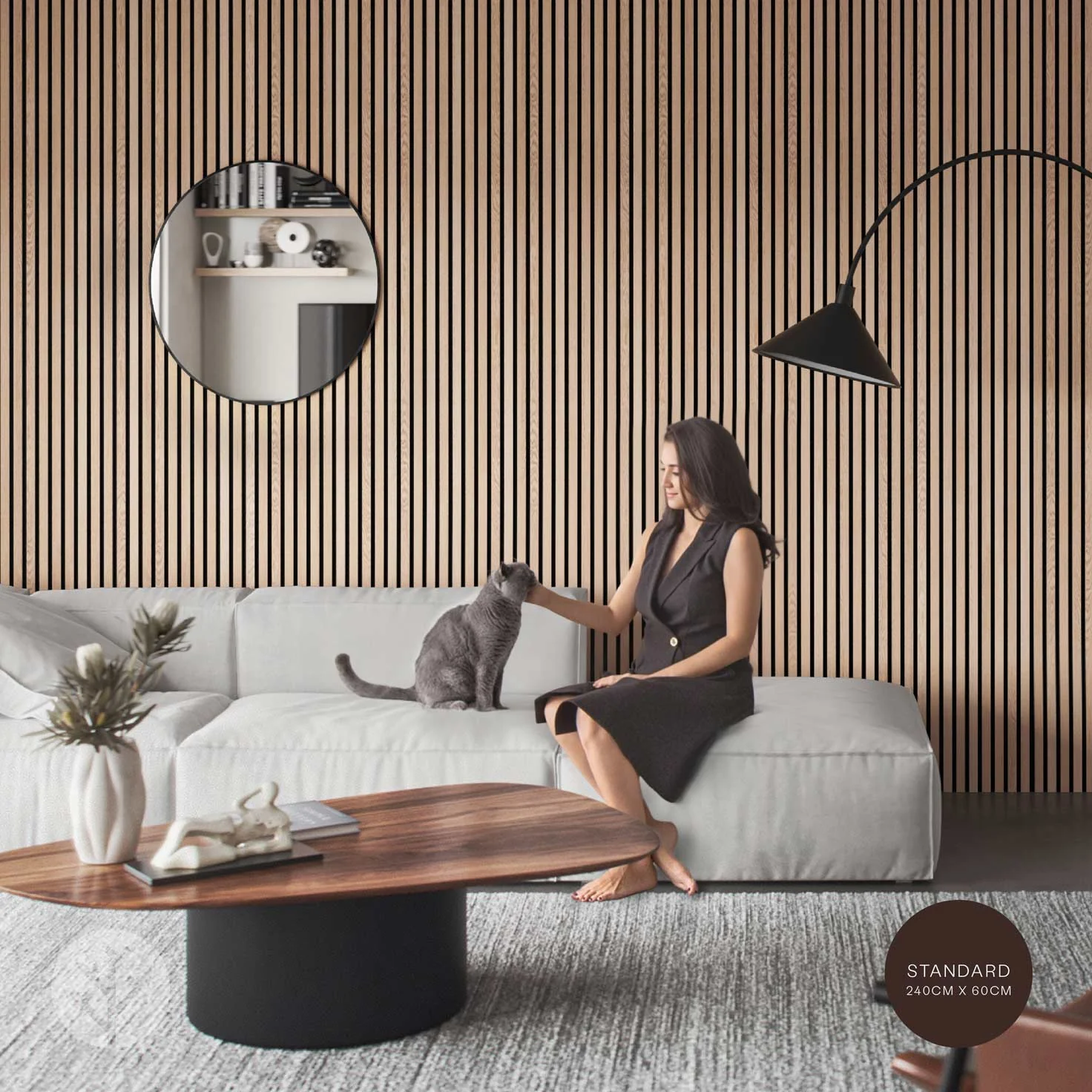 Acupanel® Contemporary Oak Acoustic Wood Wall Panels - Image 16