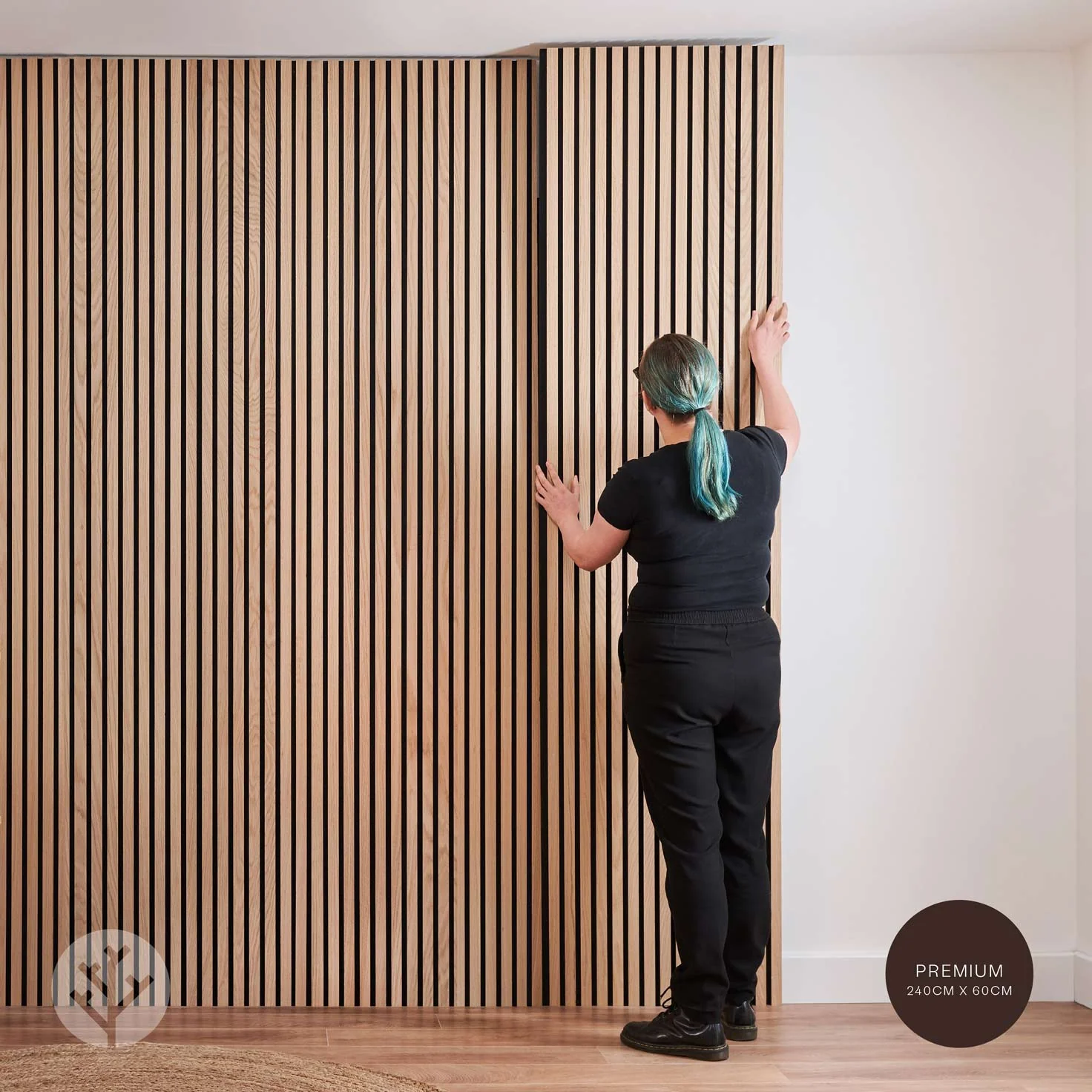Acupanel® Contemporary Oak Acoustic Wood Wall Panels - Image 7