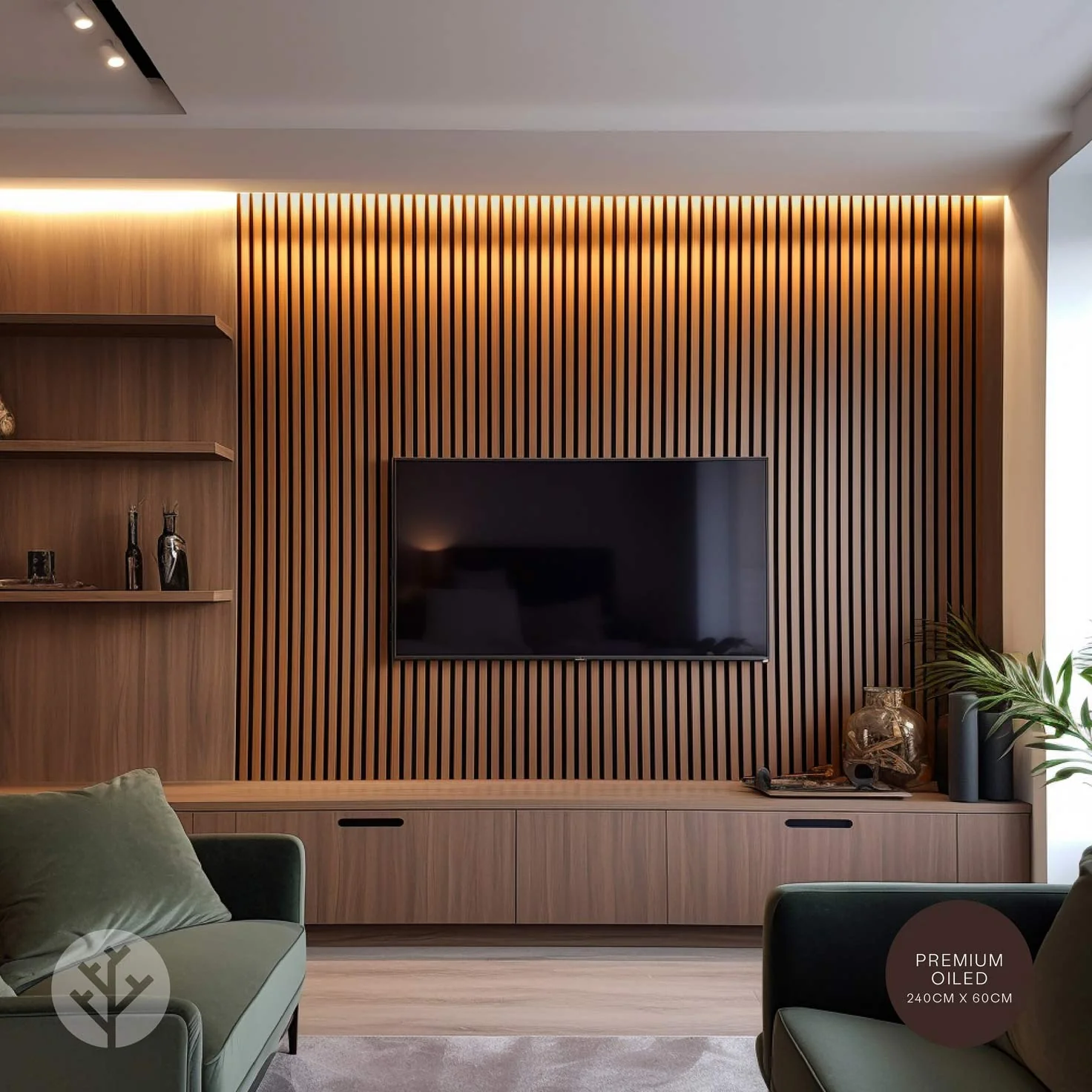 Acupanel® Contemporary Oak Acoustic Wood Wall Panels - Image 9