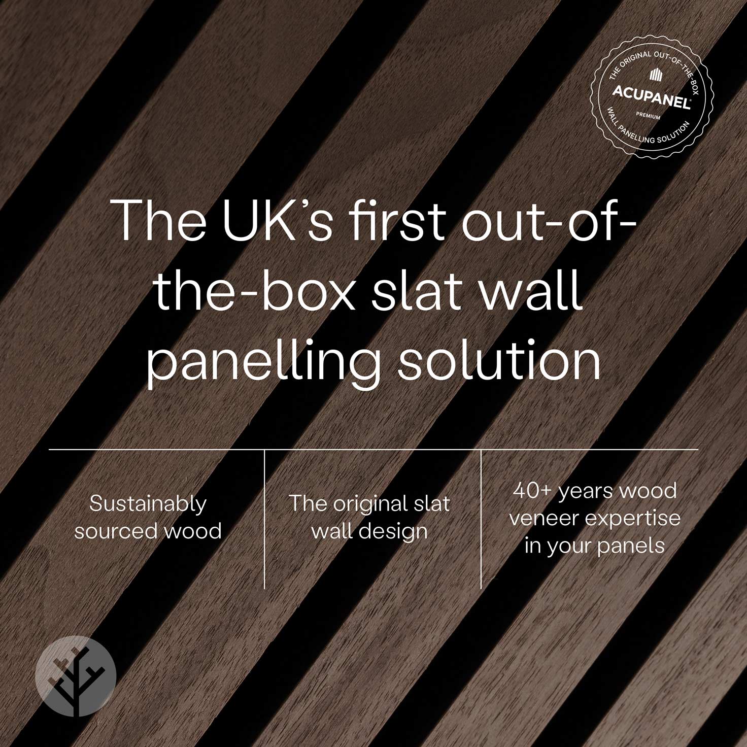 Acupanel® Contemporary Walnut Acoustic Wood Wall Panels - Image 11