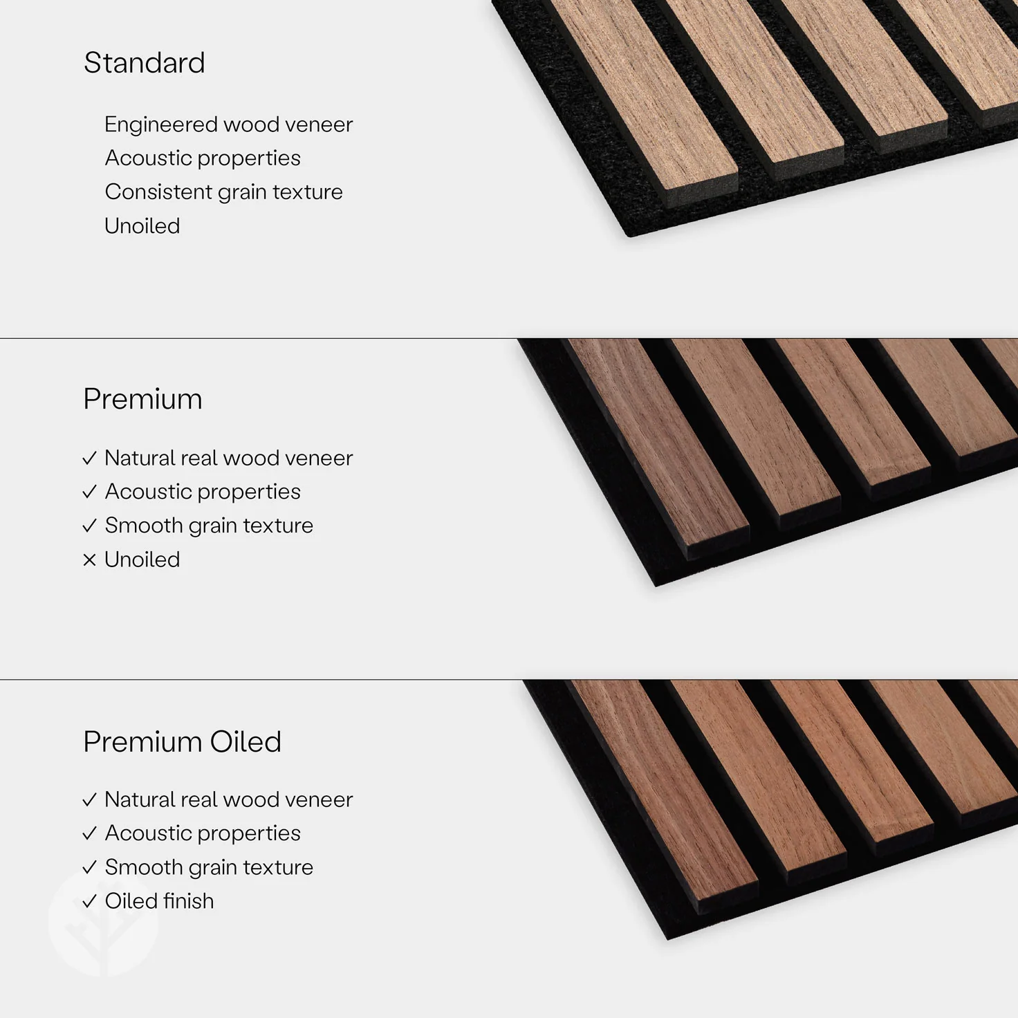 Acupanel® Contemporary Walnut Acoustic Wood Wall Panels - Image 5