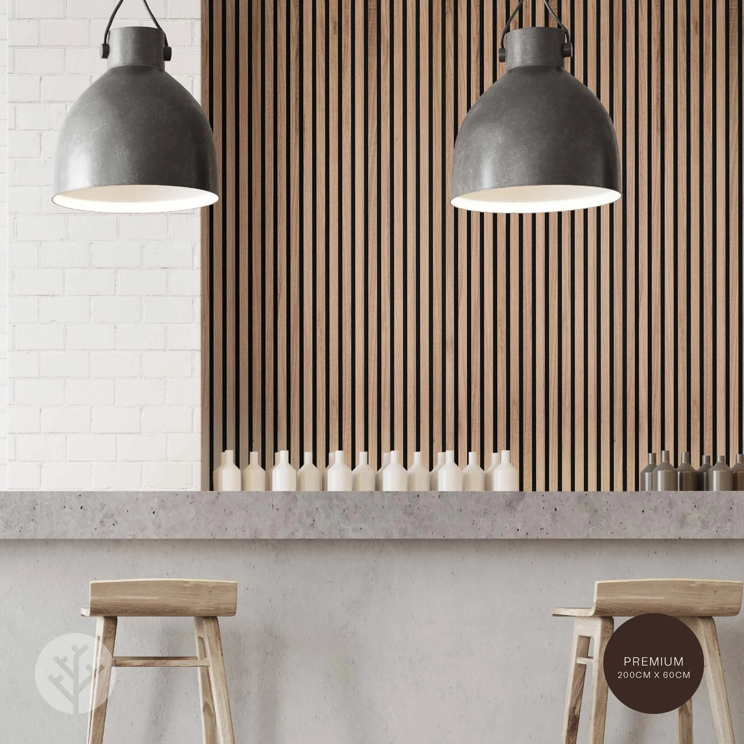 Acupanel® Contemporary Walnut Acoustic Wood Wall Panels - Image 8