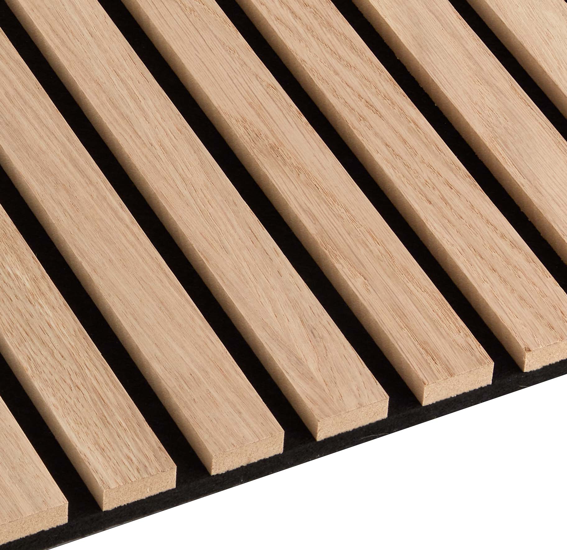 Acupanel® Contemporary Natural Oak Slat Acoustic Wood Wall Panels - Image 5