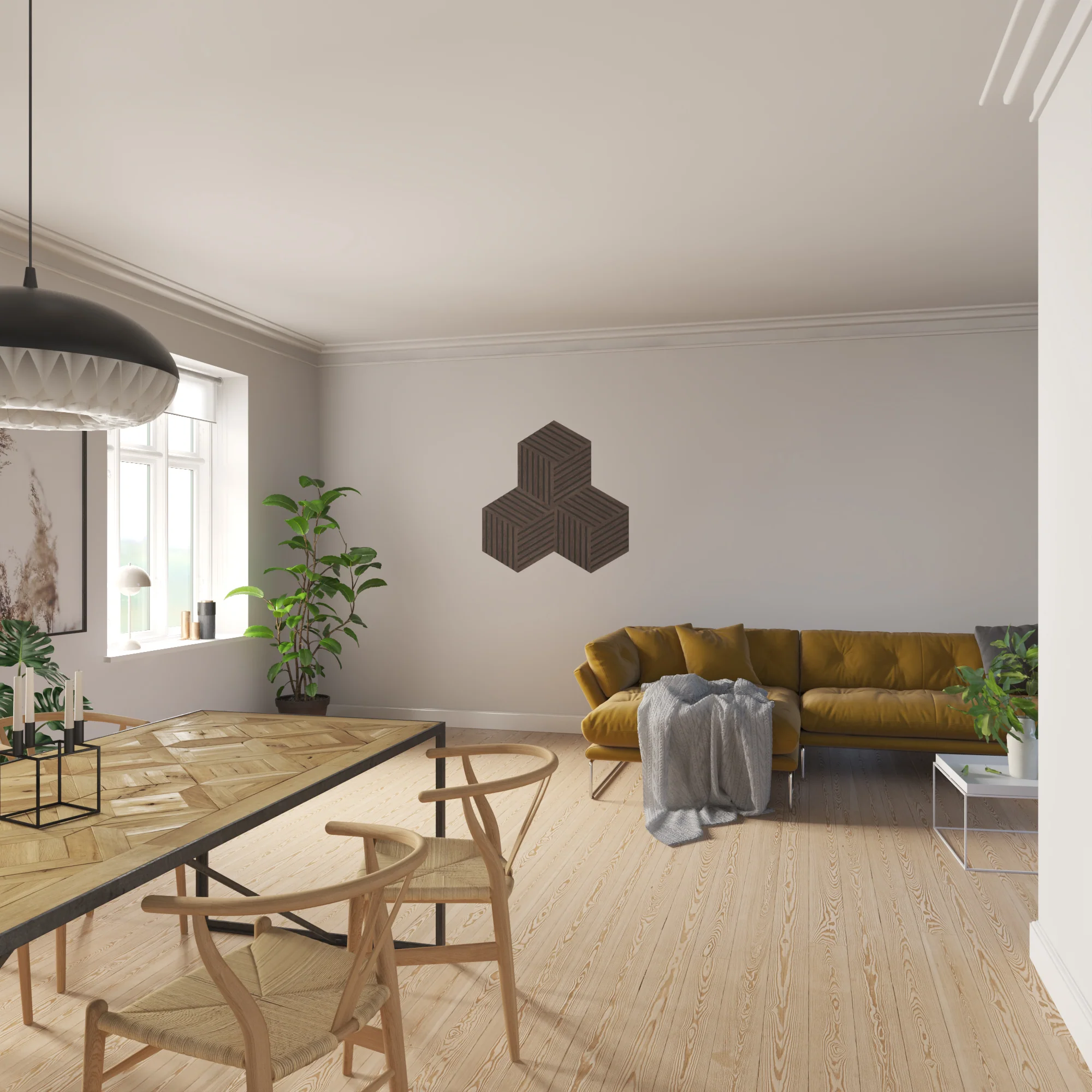 Acupanel® Elegance Rhombus Design Wall Decor - Image 10