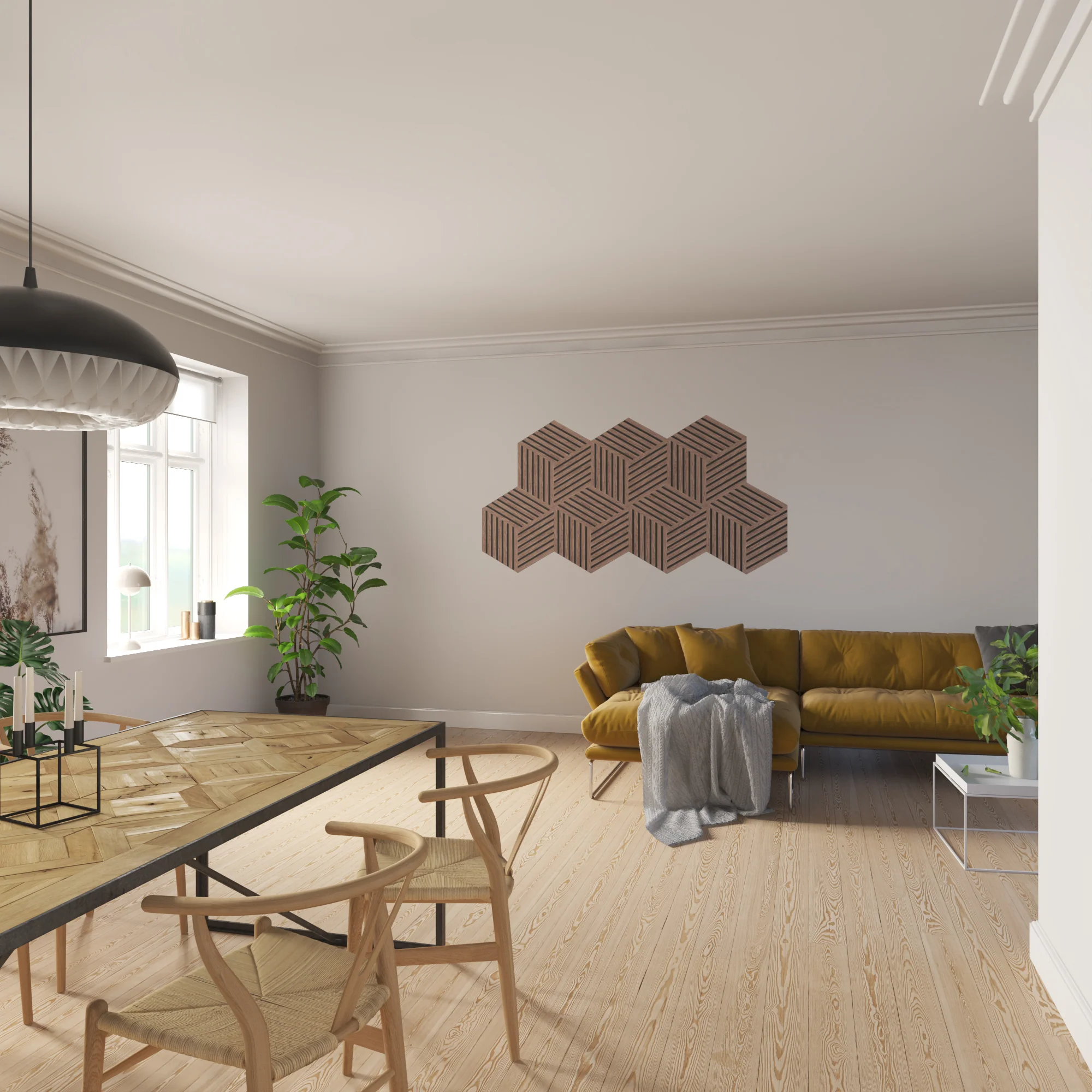 Acupanel® Elegance Rhombus Design Wall Decor - Image 12