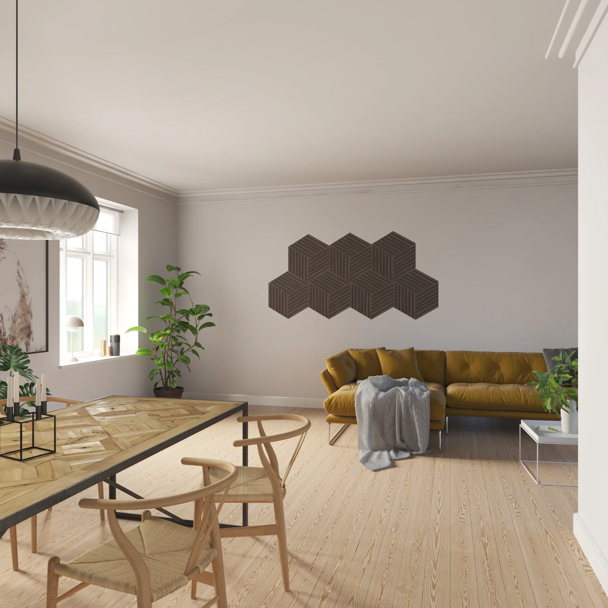 Acupanel® Elegance Rhombus Design Wall Decor - Image 13