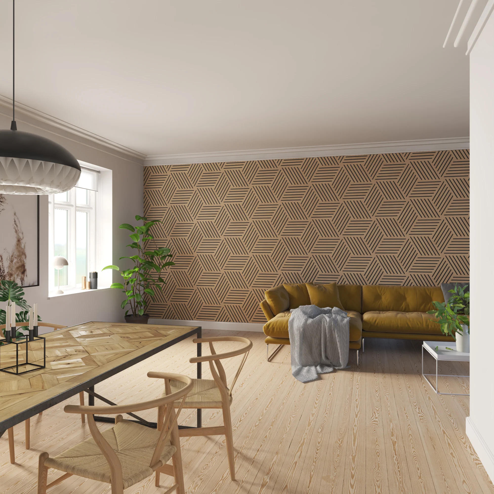 Acupanel® Elegance Rhombus Design Wall Decor - Image 14