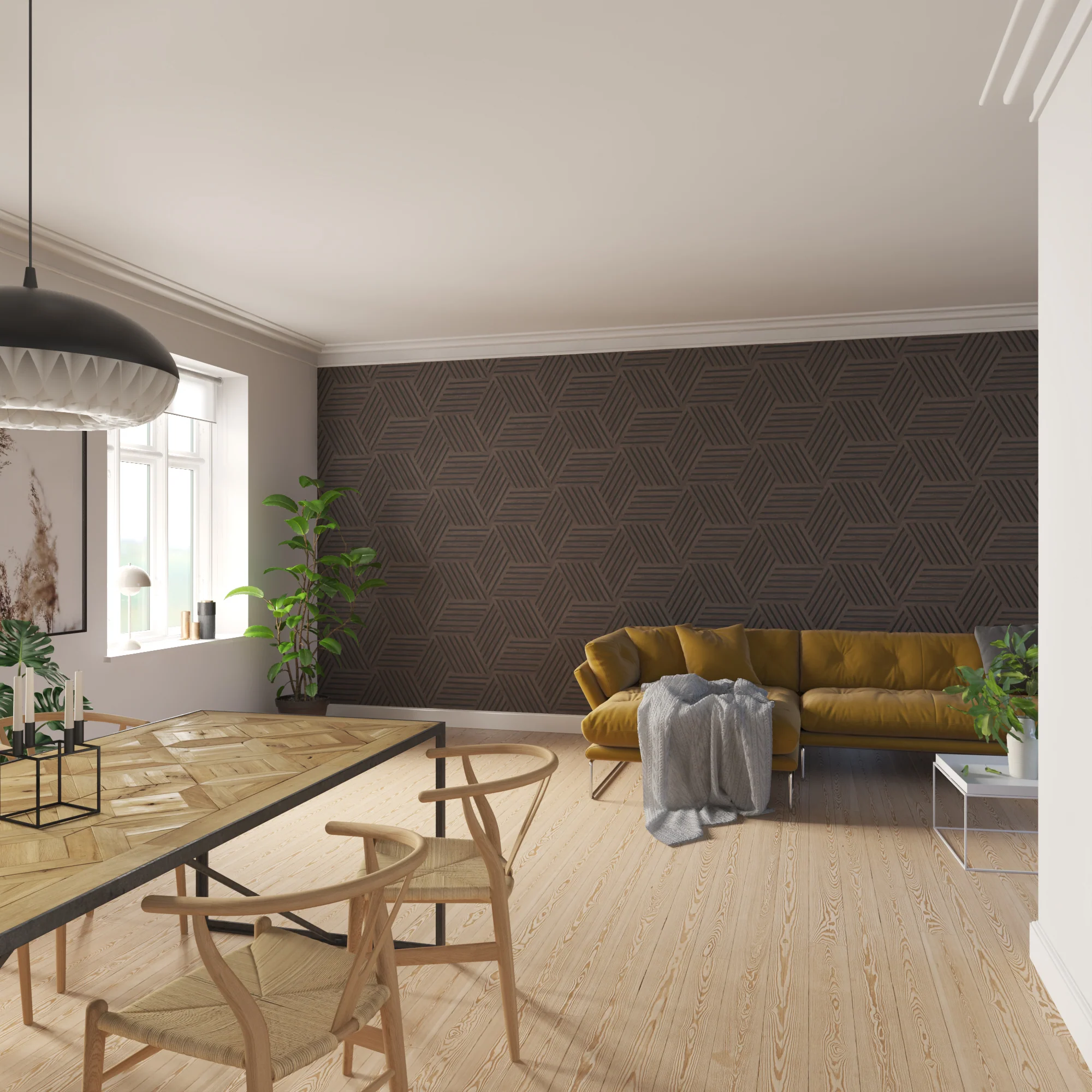 Acupanel® Elegance Rhombus Design Wall Decor - Image 15