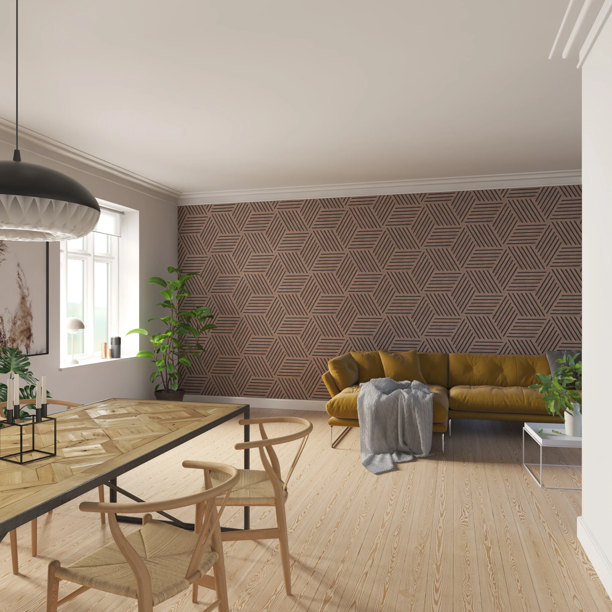 Acupanel® Elegance Rhombus Design Wall Decor - Image 16