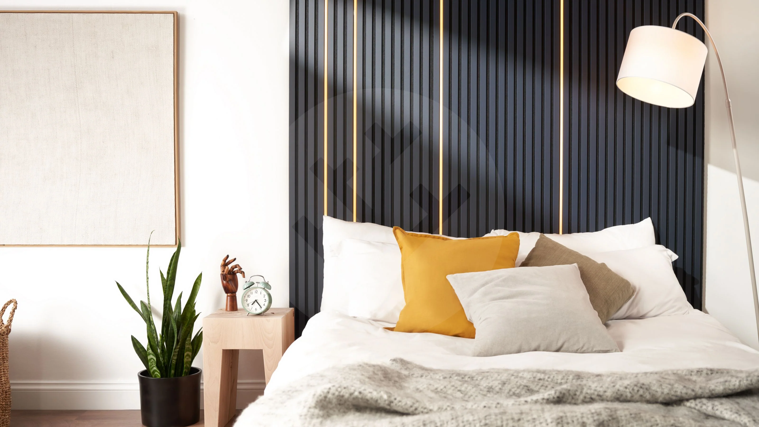 Acupanel® Contemporary Blue Wrapped Acoustic Wall Panels - Image 11