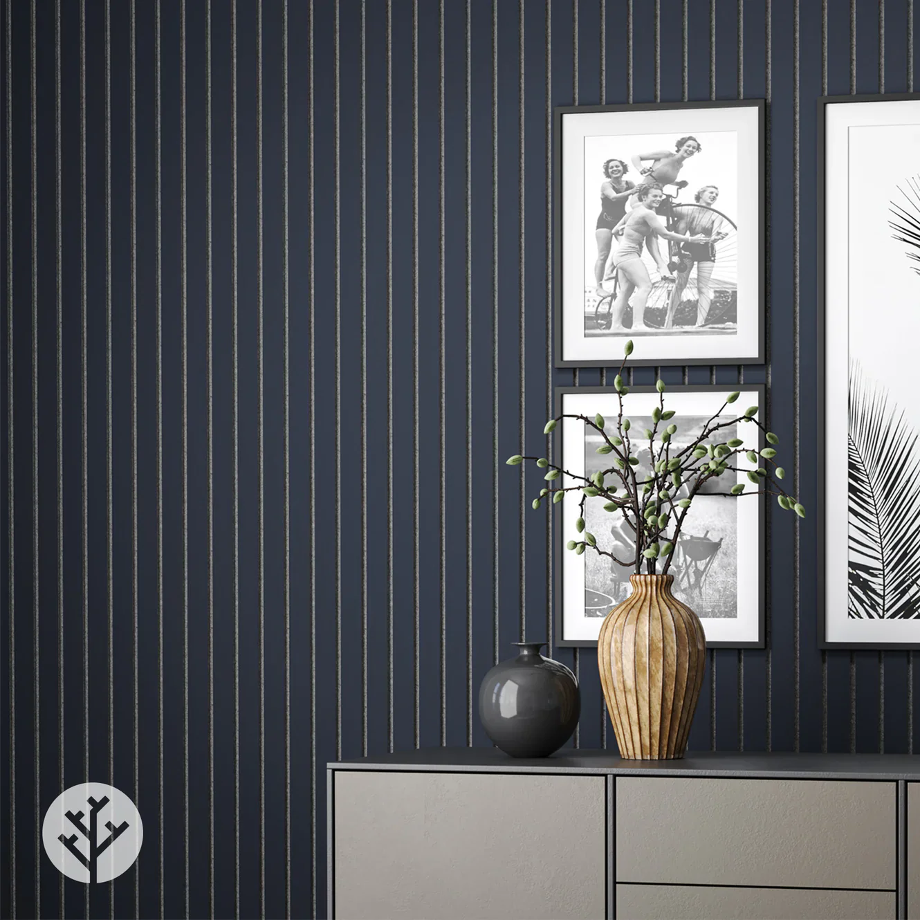 Acupanel® Contemporary Blue Wrapped Acoustic Wall Panels - Image 5