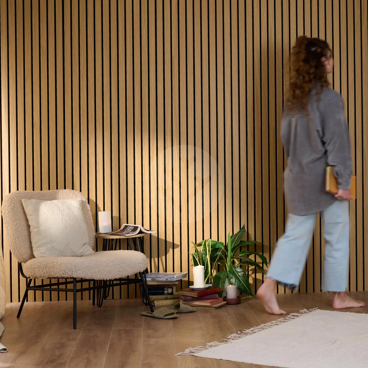 Acupanel® Luxe Natural Oak Acoustic Wood Wall Panels - Image 8