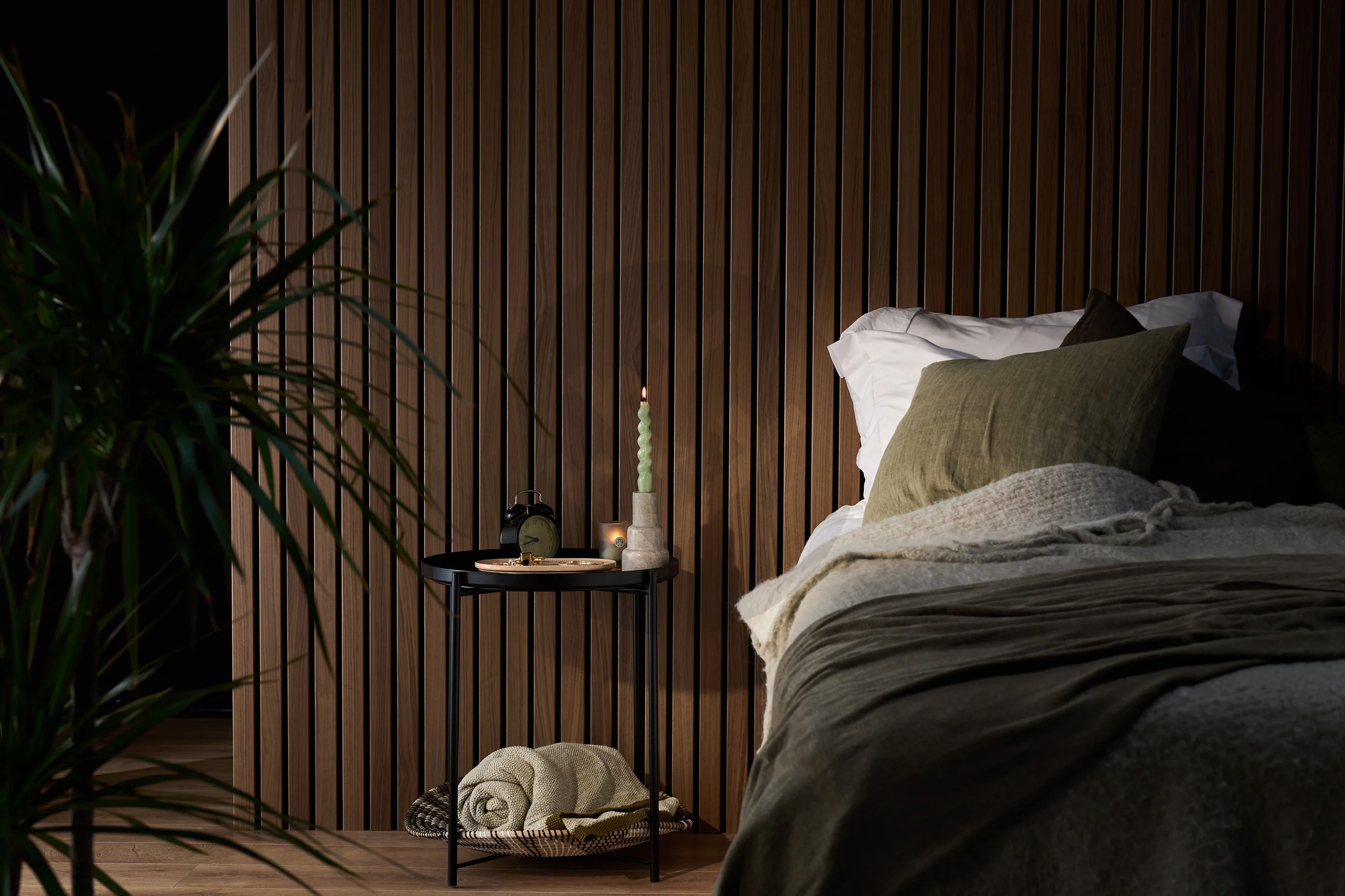 Acupanel® Luxe Natural Walnut Acoustic Wood Wall Panels - Image 11