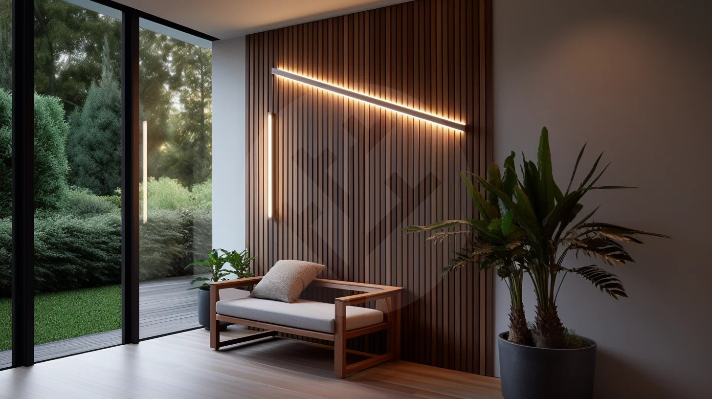 Acupanel® Luxe Natural Walnut Acoustic Wood Wall Panels - Image 14