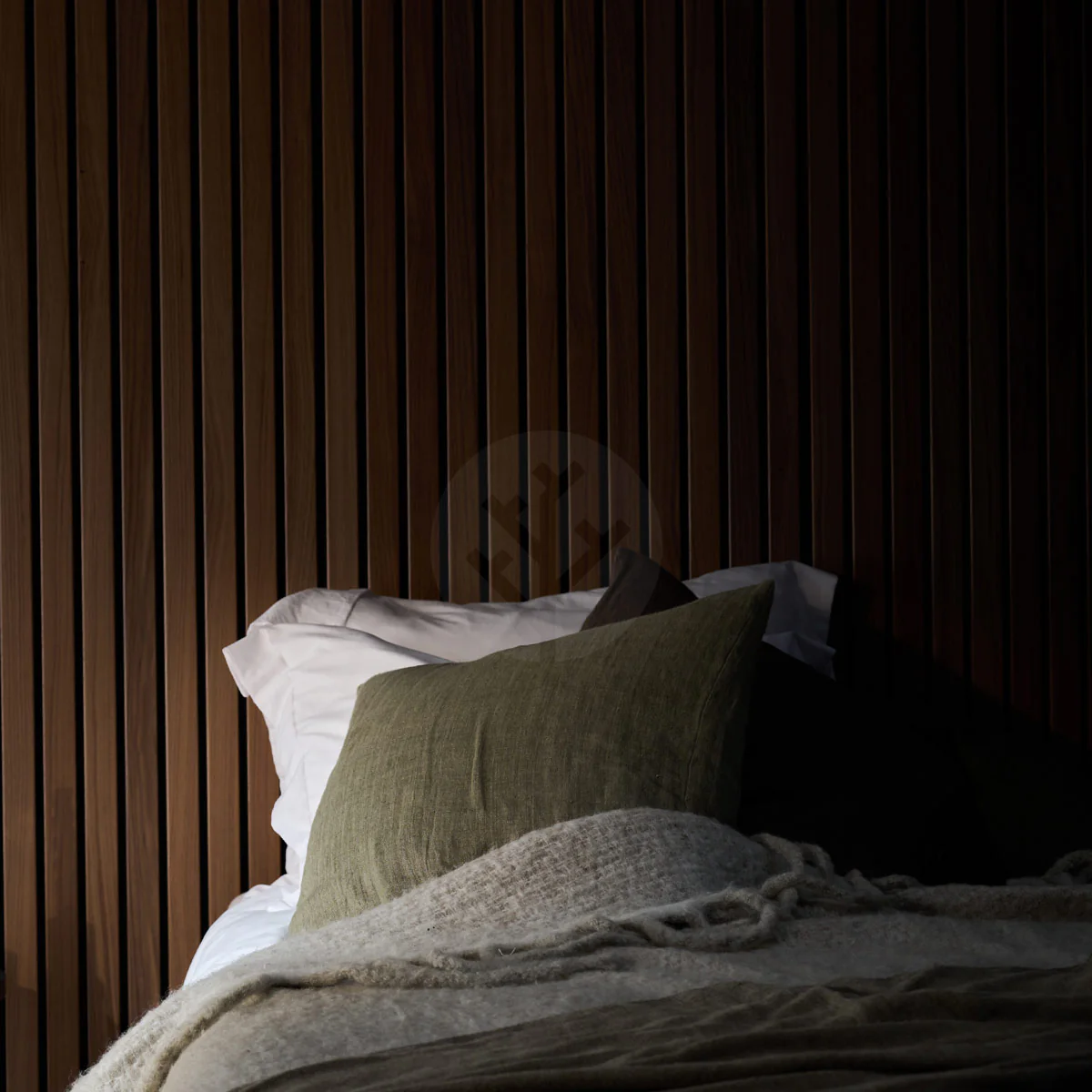 Acupanel® Luxe Natural Walnut Acoustic Wood Wall Panels - Image 15