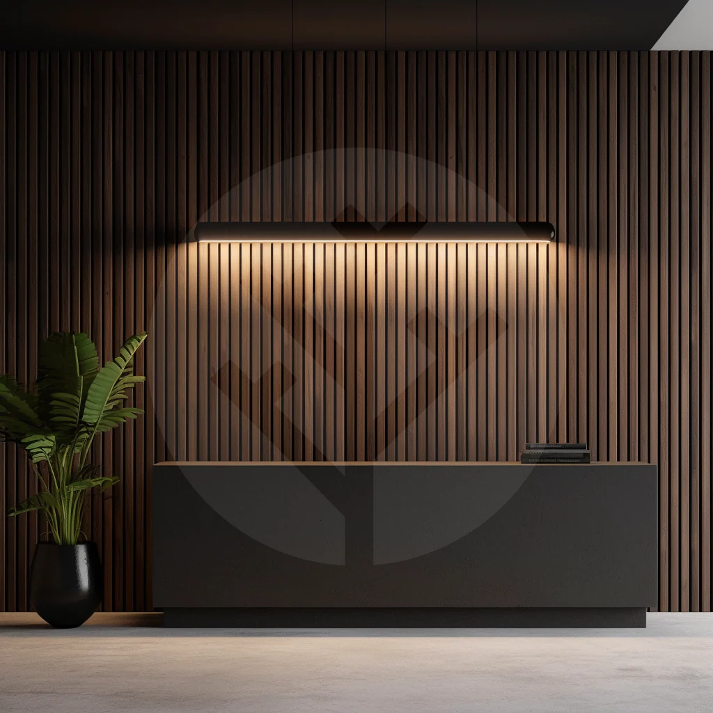 Acupanel® Luxe Natural Walnut Acoustic Wood Wall Panels - Image 18