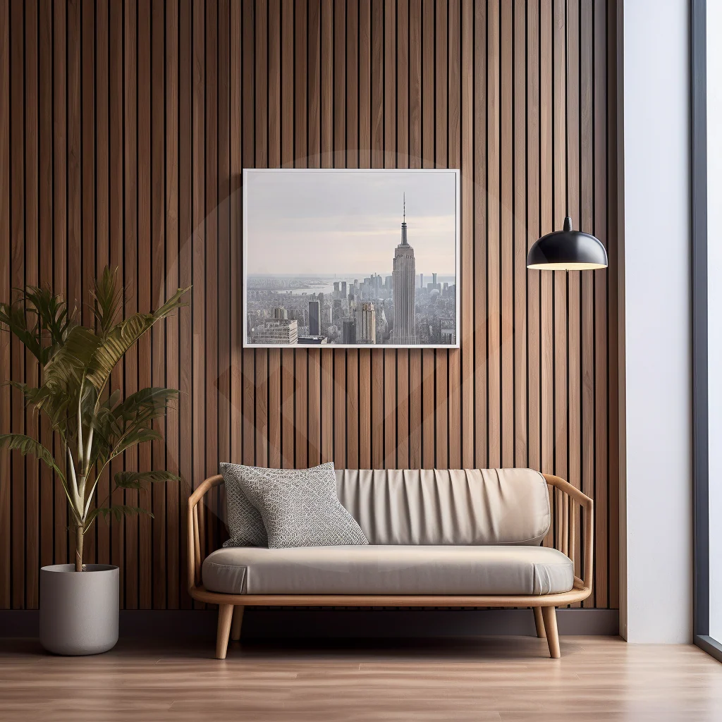 Acupanel® Luxe Natural Walnut Acoustic Wood Wall Panels - Image 7