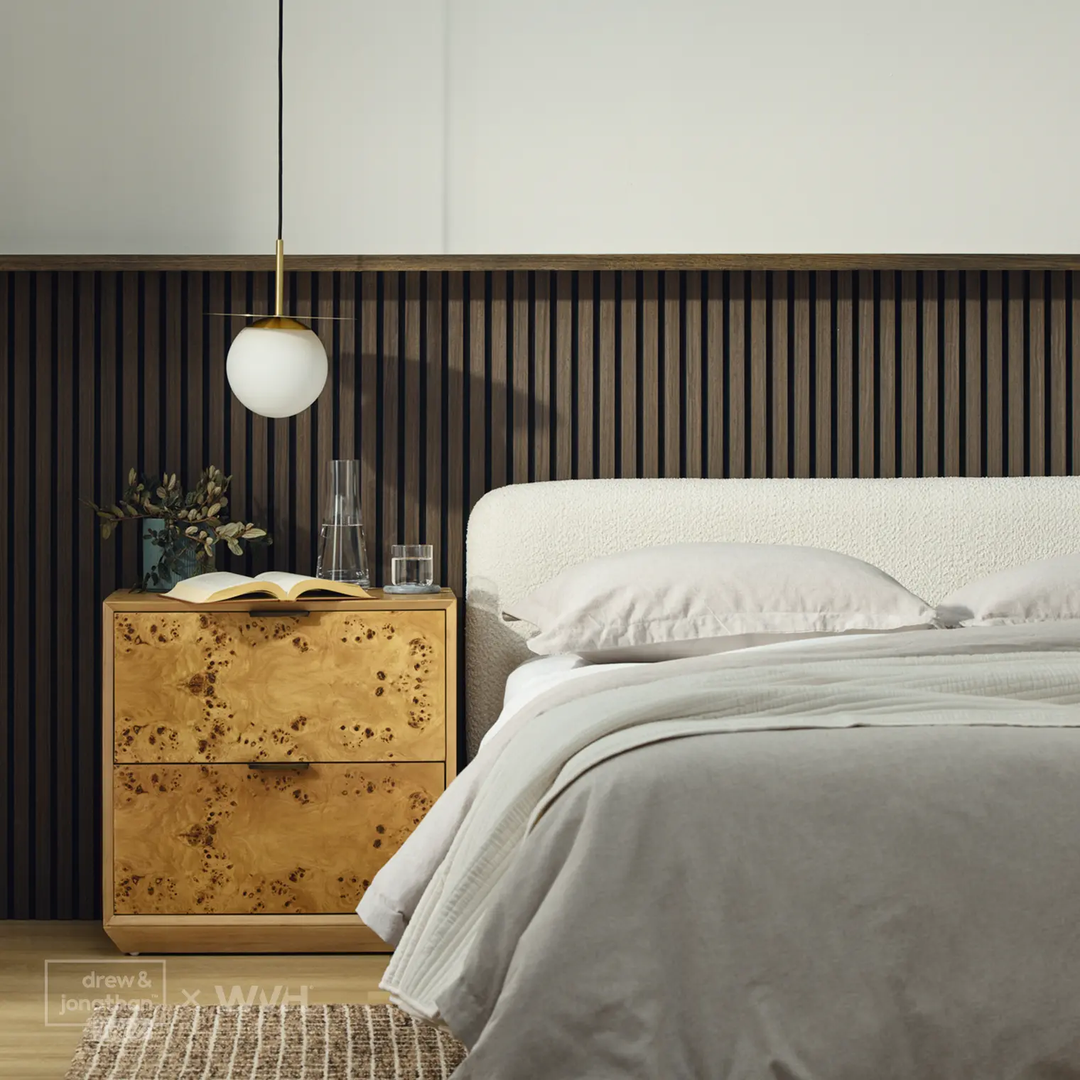 Acupanel® Drew & Jonathan Home™ Smoked Oak Acoustic Wood Wall Panels - Image 4