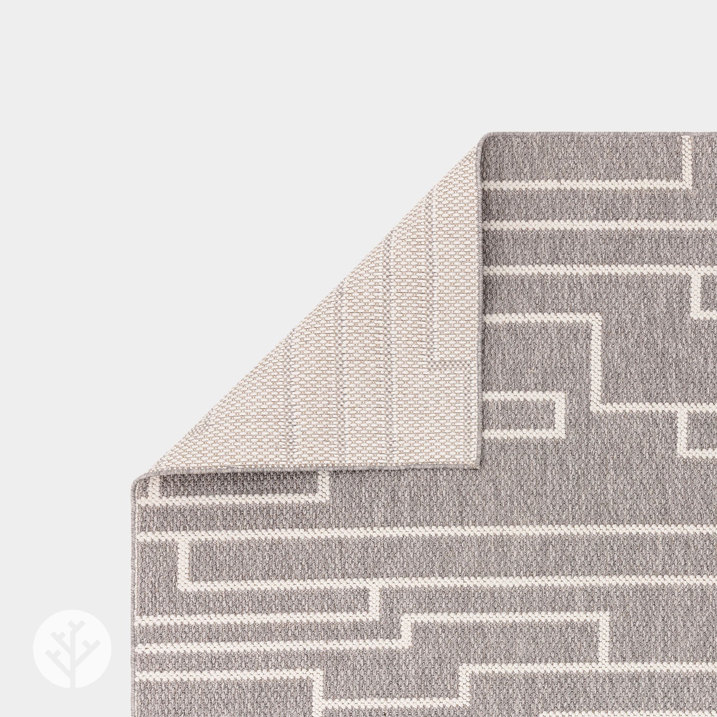 Matrix Grey Track Luxury Rug | WVH® - Image 4