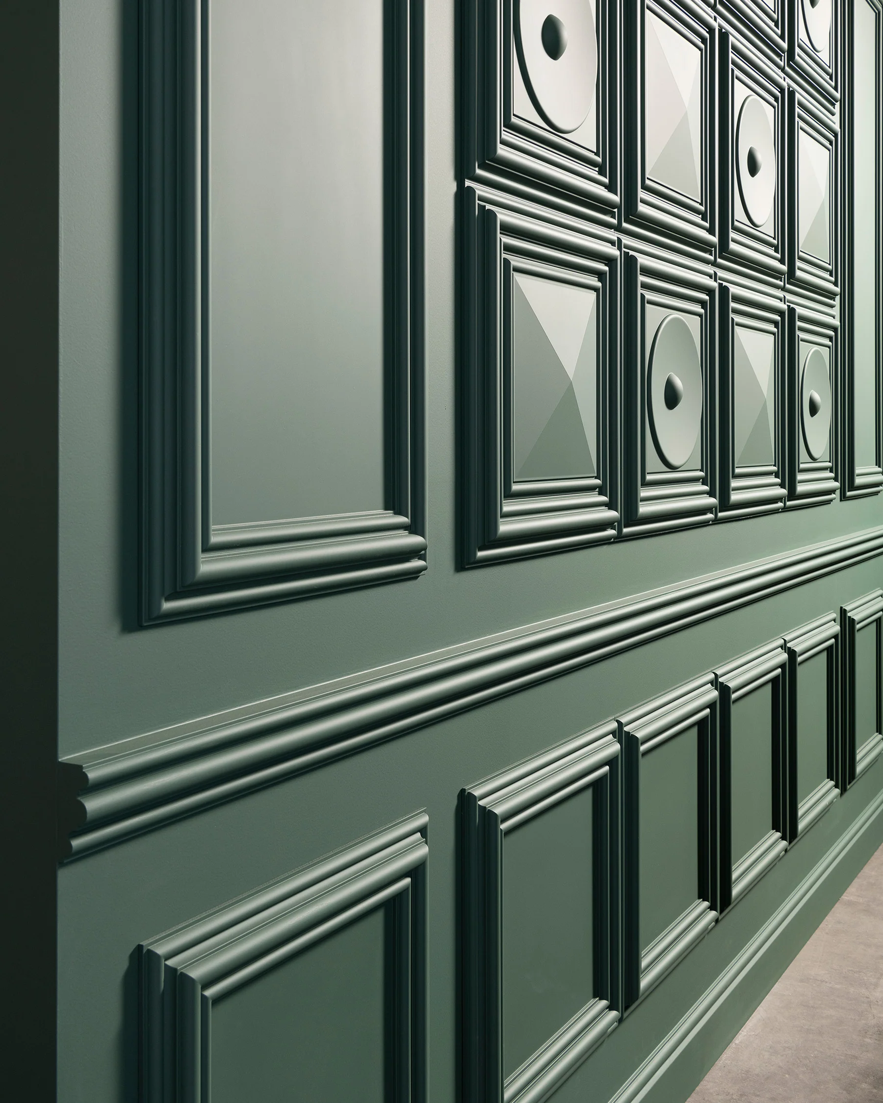 Autoire Square 3D Paintable Shaker-Style Wall Panels | Orac W121 - Image 10