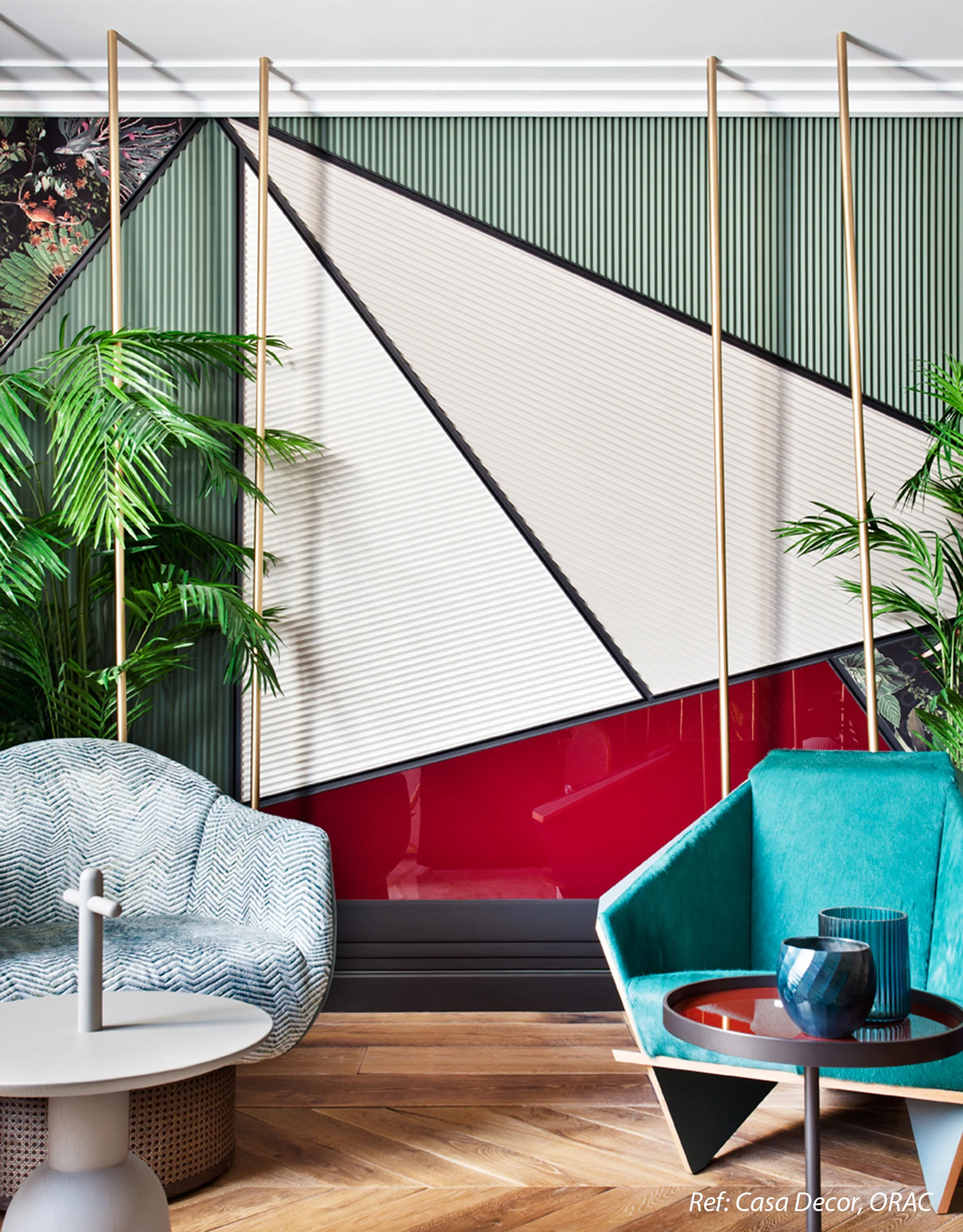 Zigzag 3D Paintable Wall Panels | Orac W108 - Image 8