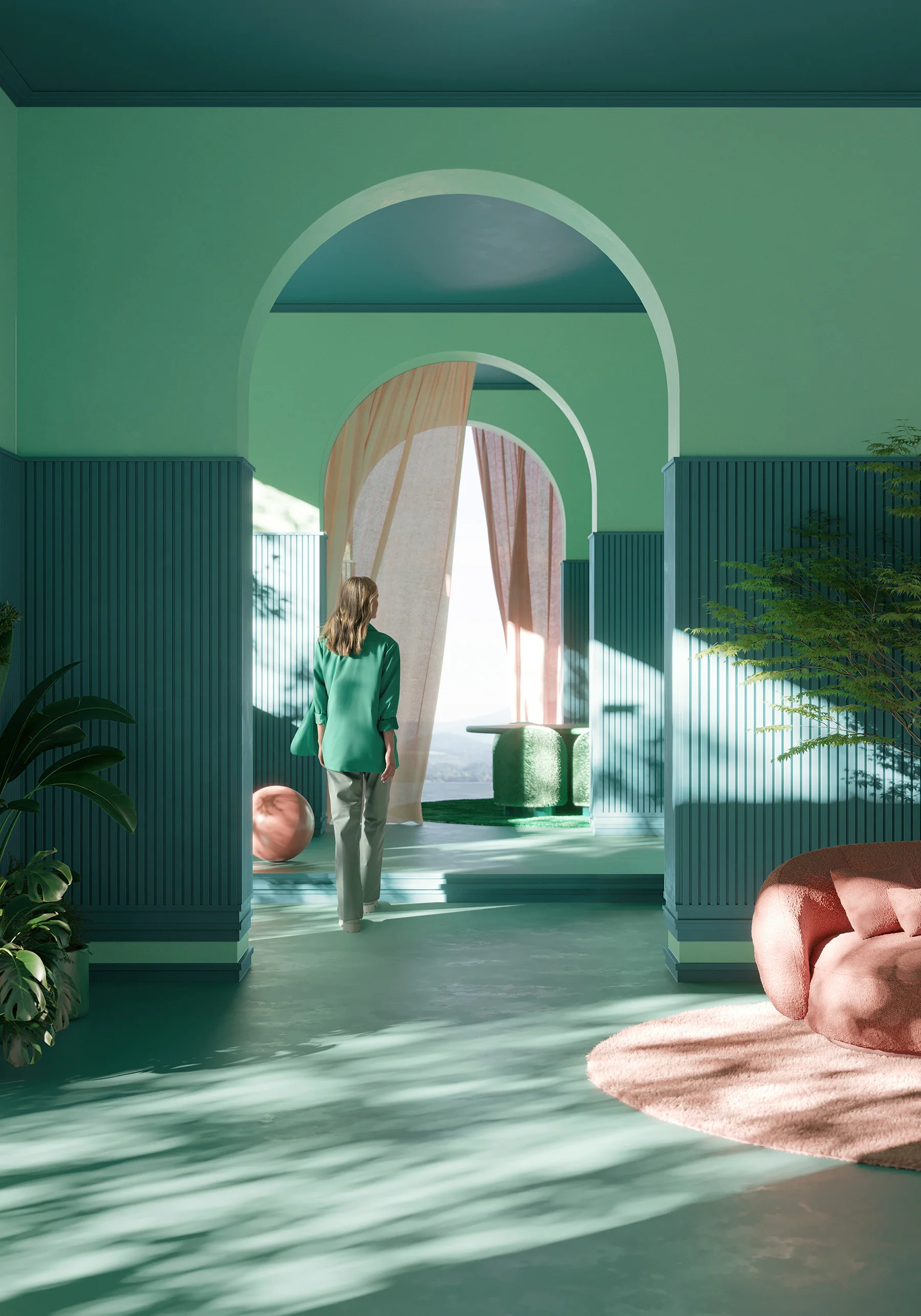 Slat 3D Paintable Wall Panels | Orac W111 - Image 13