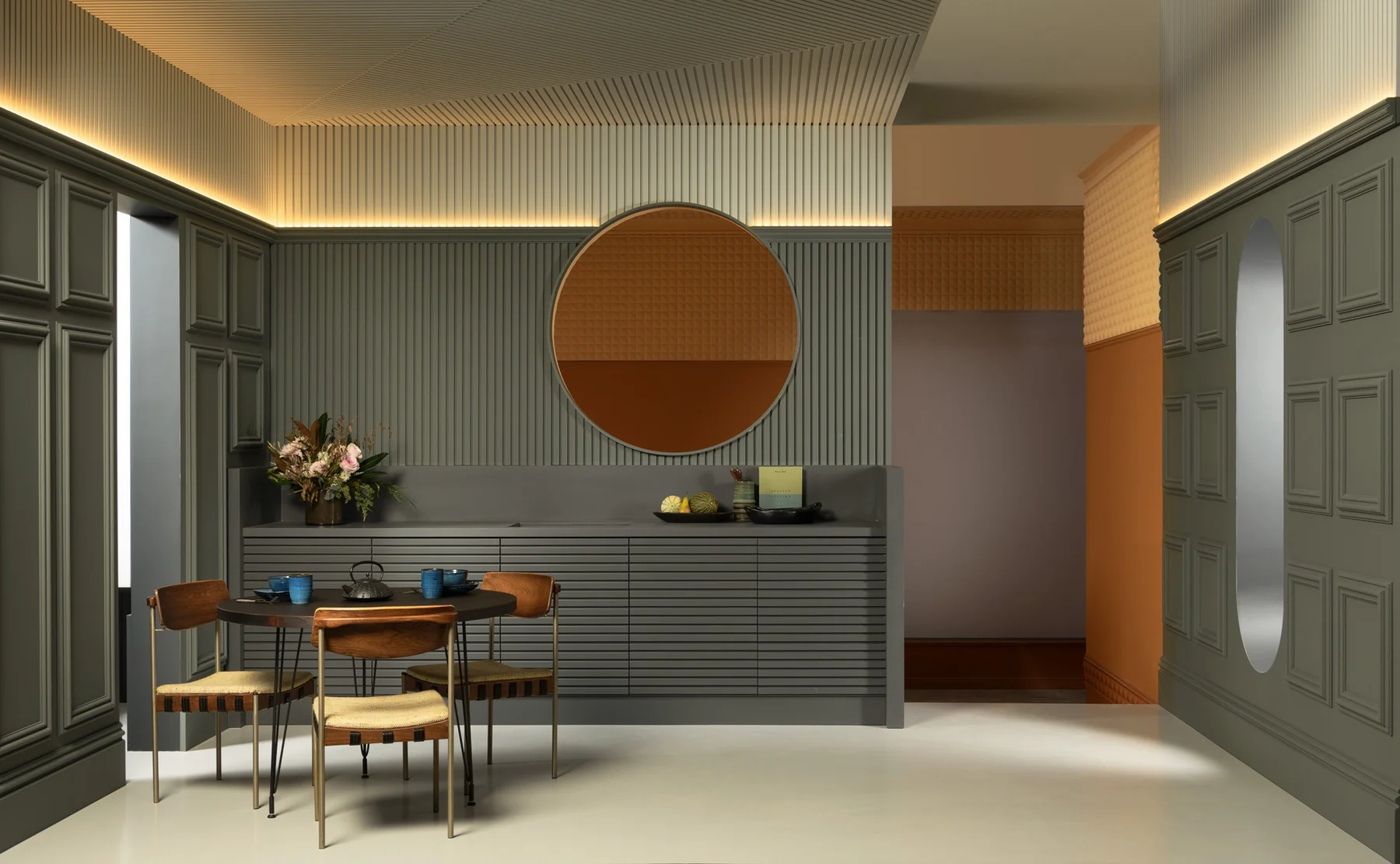 Slat 3D Paintable Wall Panels | Orac W111 - Image 15