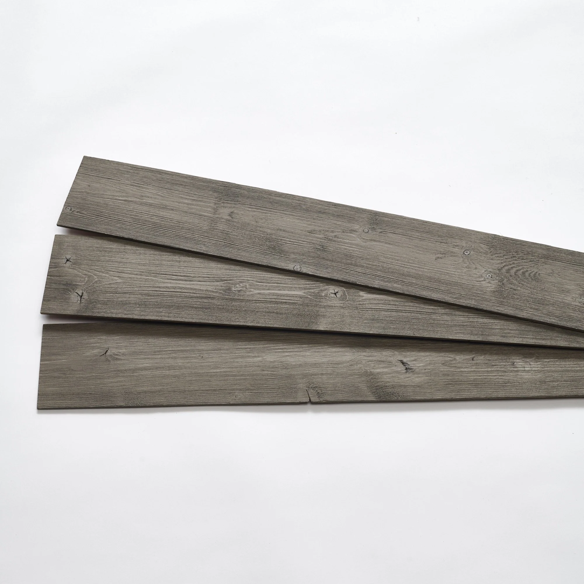 Pewter Grey Peel and Stick Wood Wall Panels - Image 3