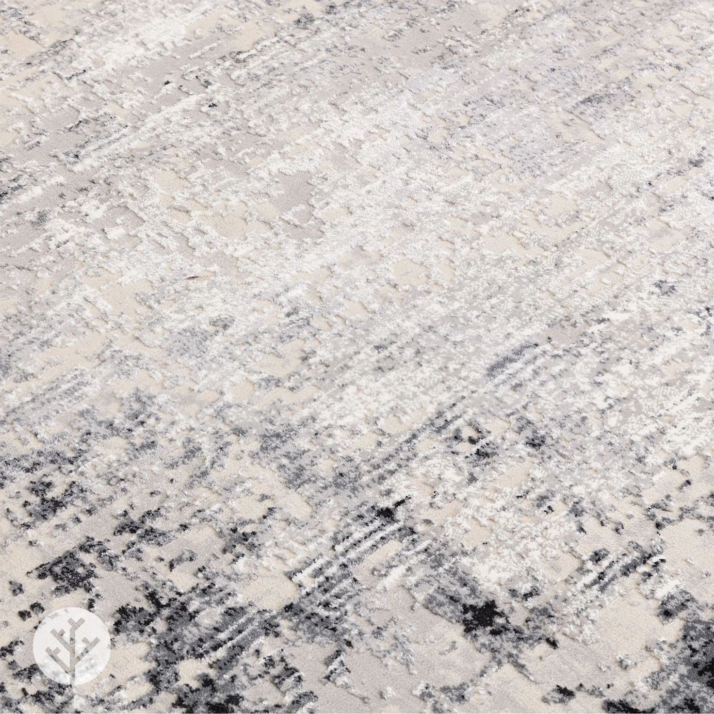 Urban Grey Border Luxury Rug | WVH® - Image 3